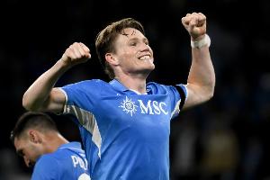 意甲官方：麦克托米奈当选4月最佳球员，出战4次打进5球